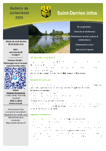 BULLETIN -JUILLET/AOÛT -0